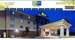 Desktop Screenshot of holidayinnsalinaks.com